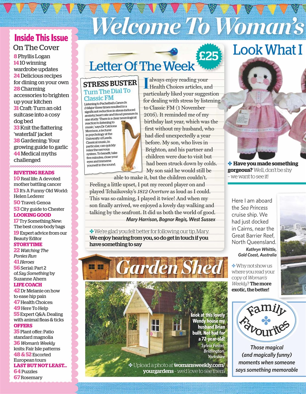 Woman's Weekly Preview Pages