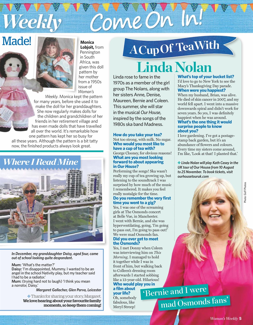 Woman's Weekly Preview Pages