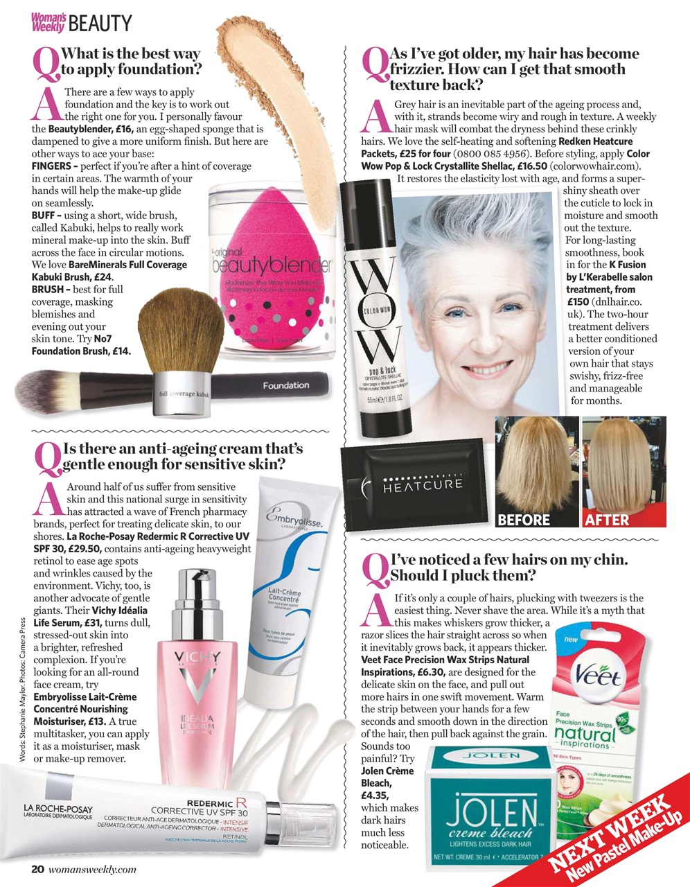 Woman's Weekly Preview Pages