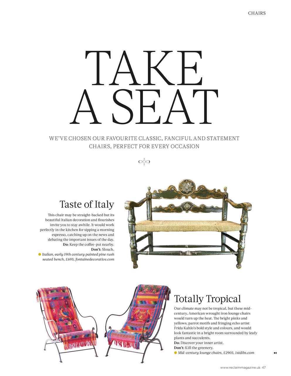 Reclaim Preview Pages