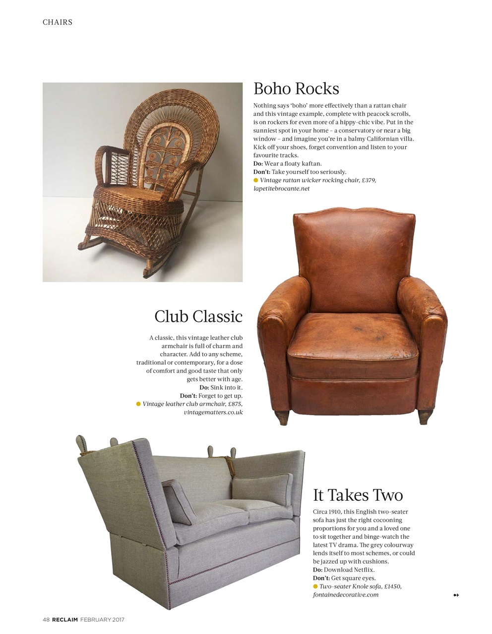 Reclaim Preview Pages