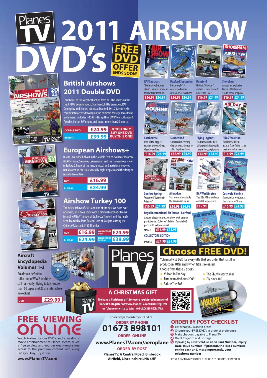 Aeroplane Preview Pages