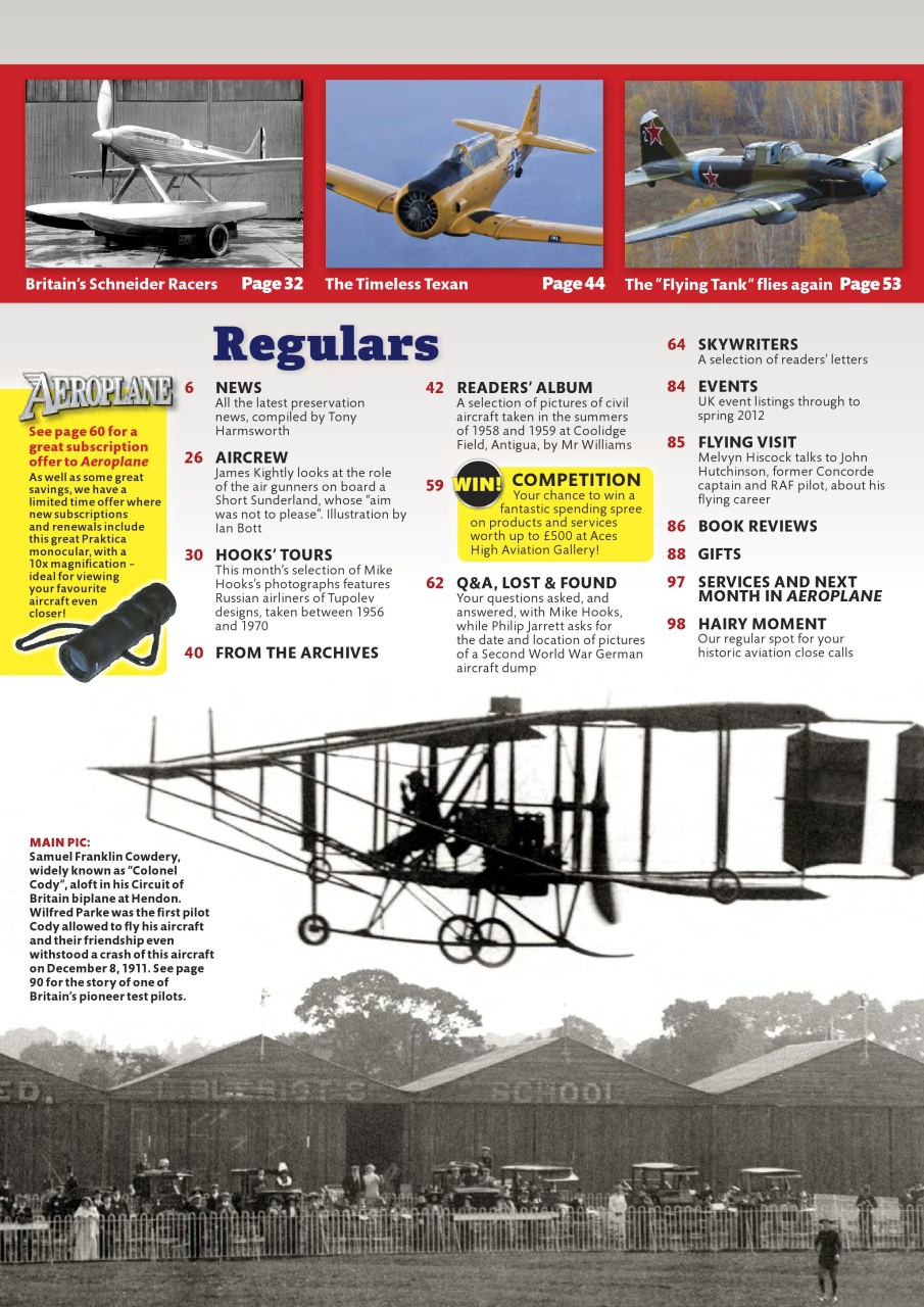 Aeroplane Preview Pages