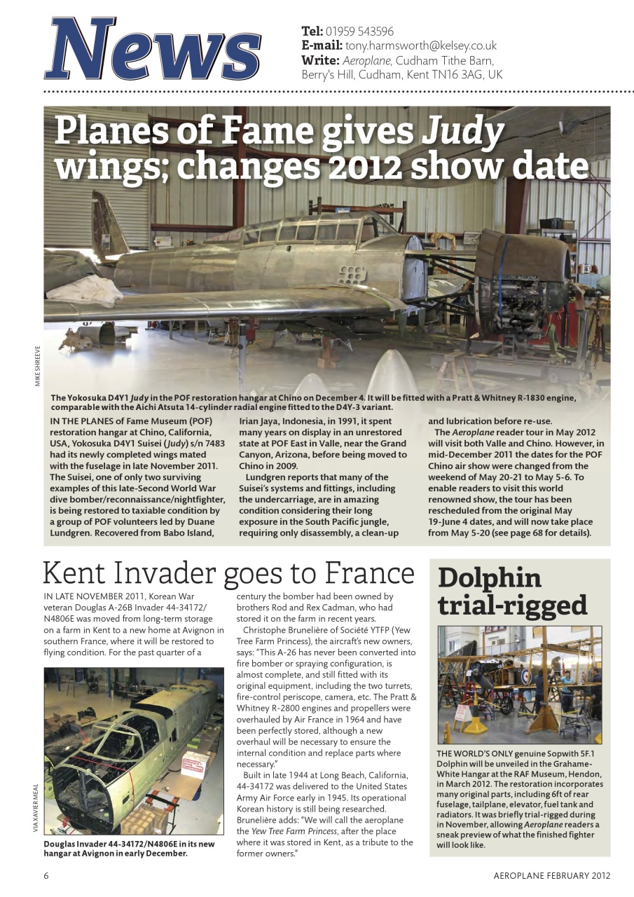 Aeroplane Preview Pages