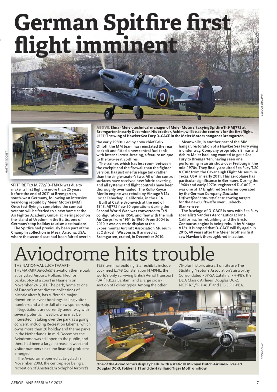 Aeroplane Preview Pages