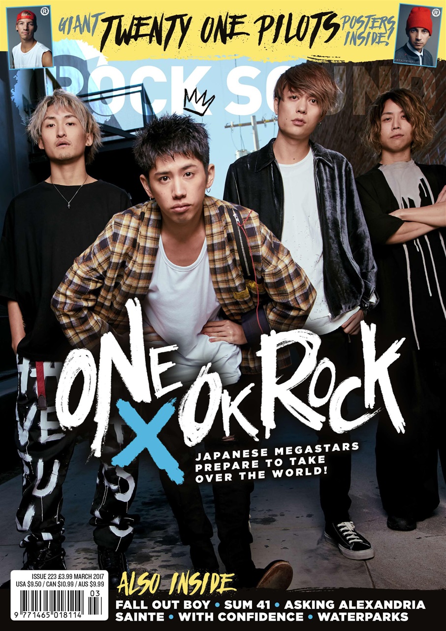 Rock Sound Magazine Preview Pages