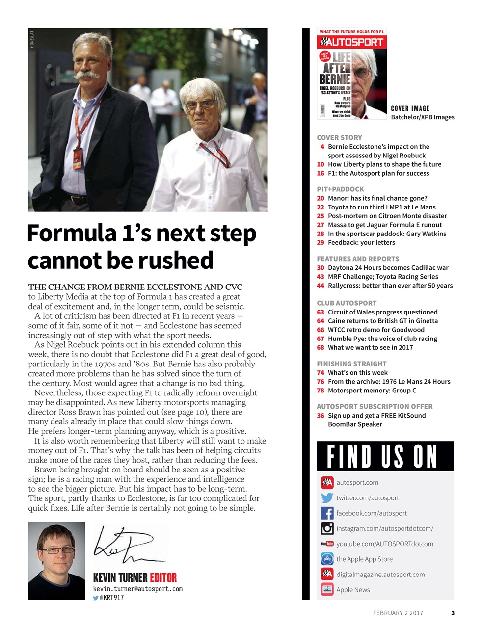 Autosport Preview Pages