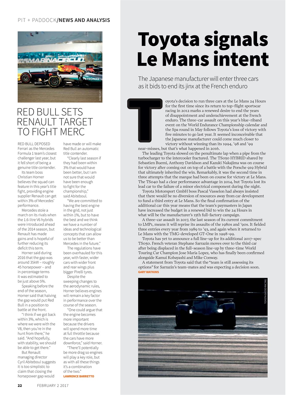Autosport Preview Pages