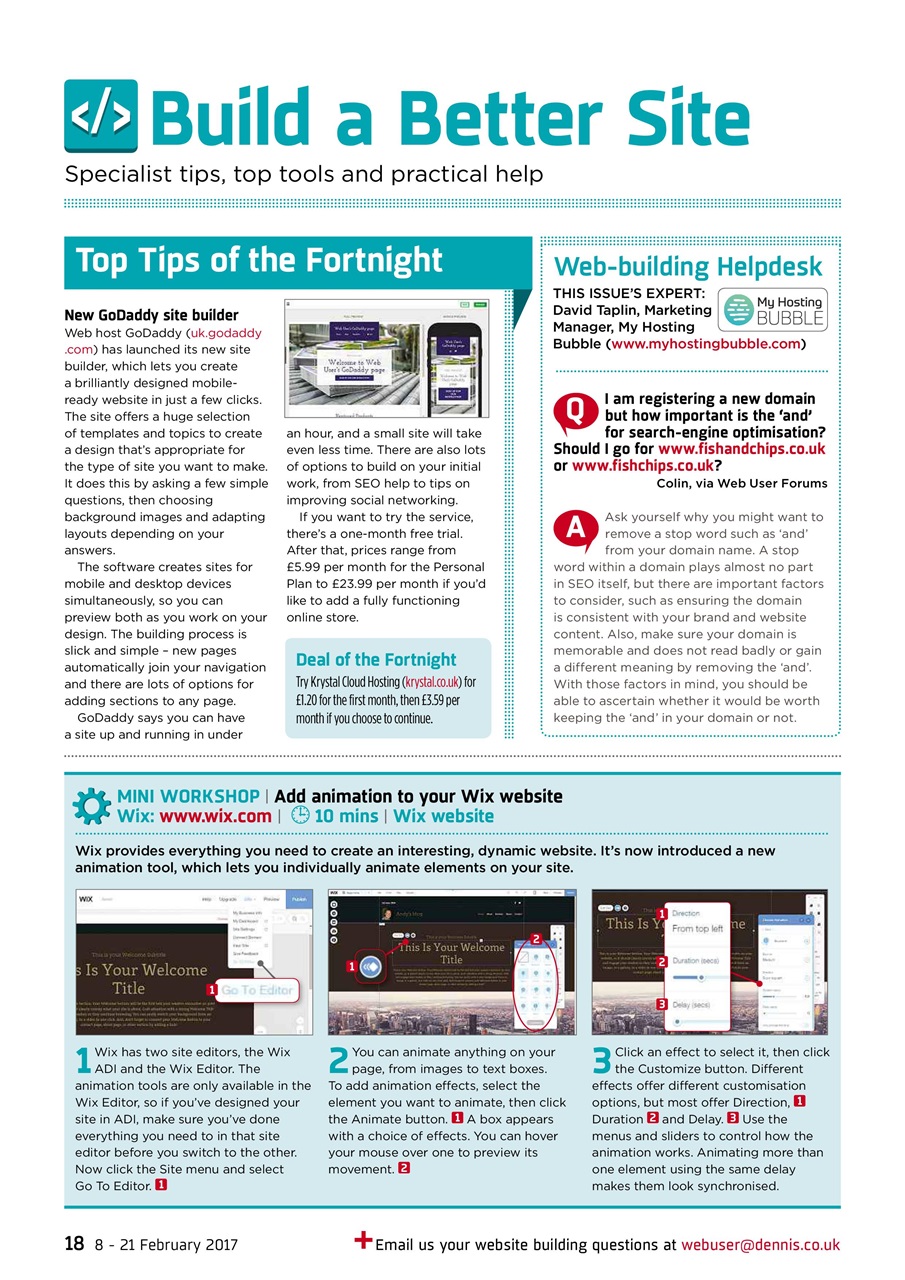 Webuser Preview Pages