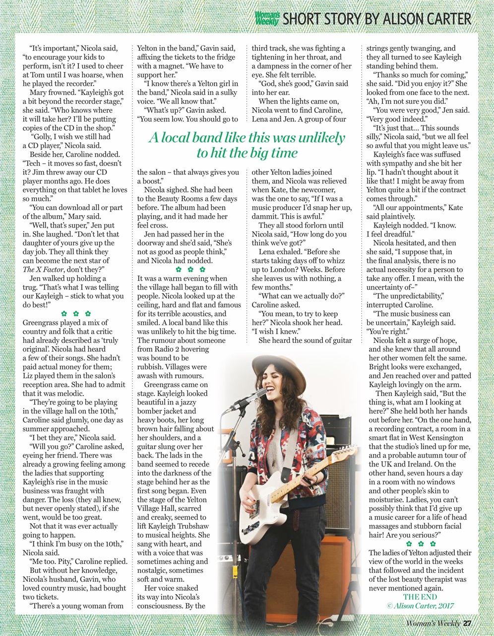 Woman's Weekly Preview Pages