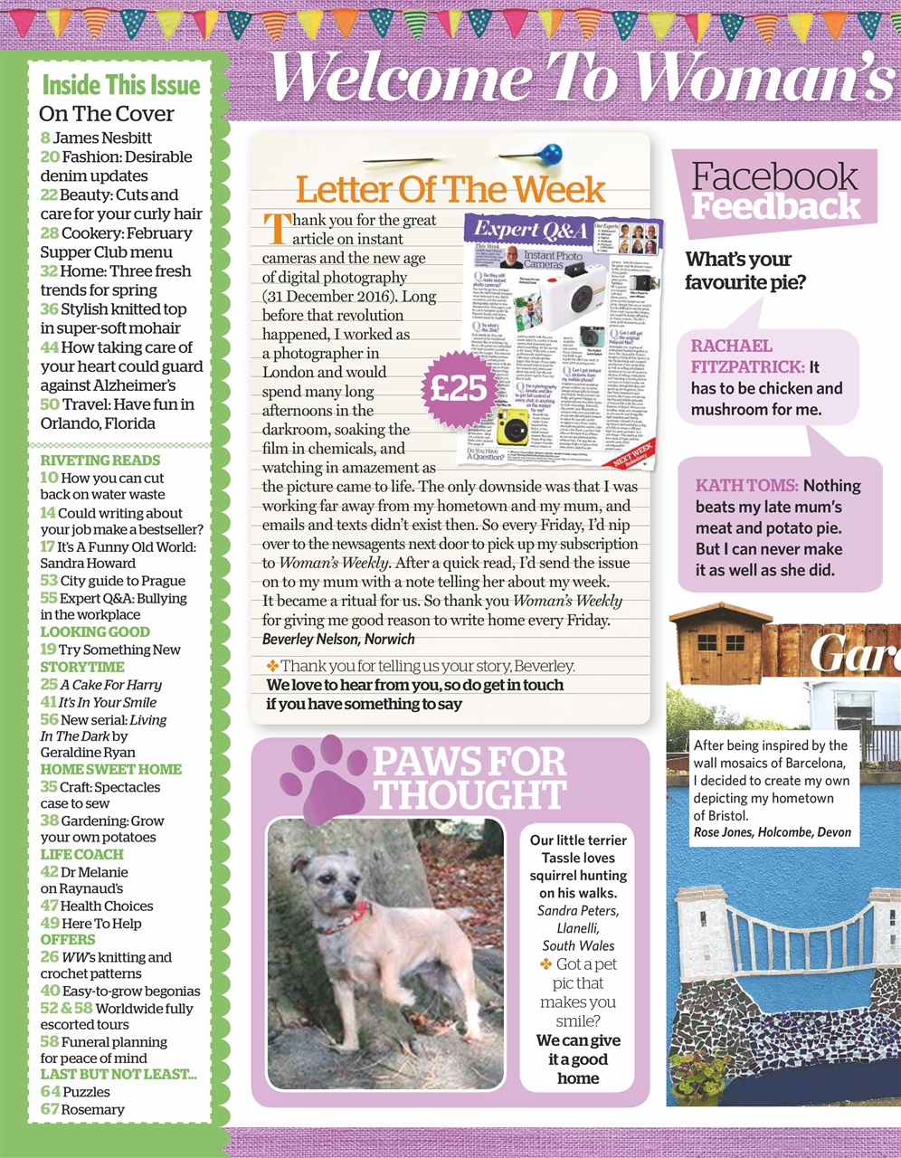 Woman's Weekly Preview Pages