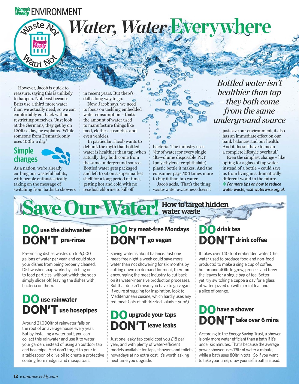 Woman's Weekly Preview Pages