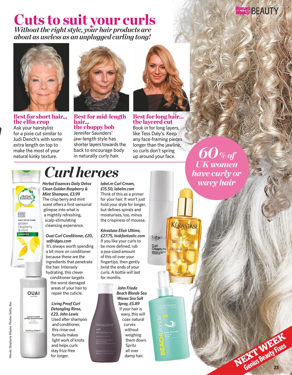 Woman's Weekly Preview Pages