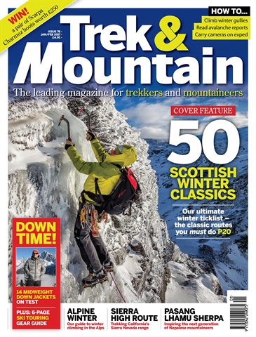 Trek & Mountain Magazine issue Jan/Feb 17
