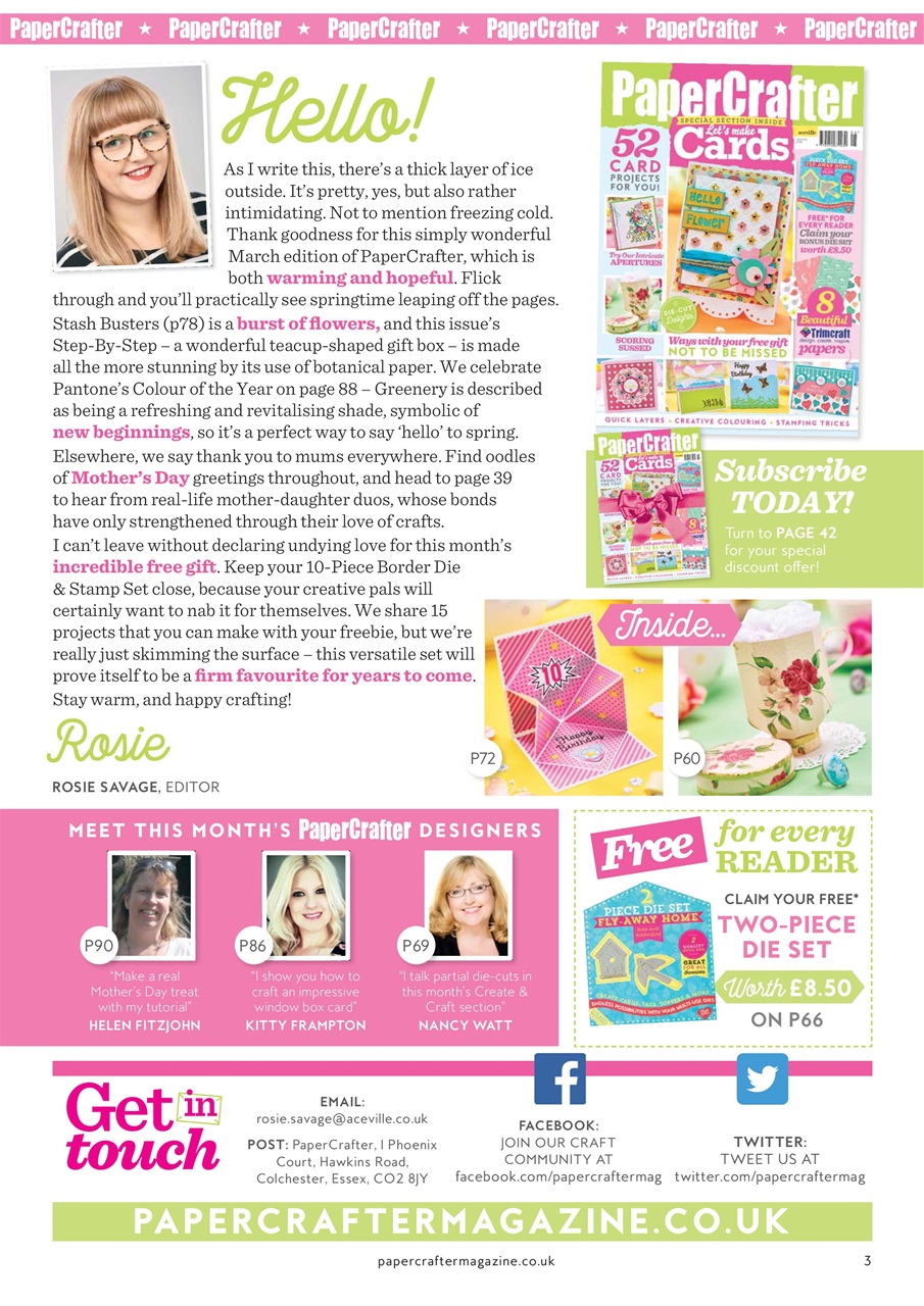 PaperCrafter Preview Pages