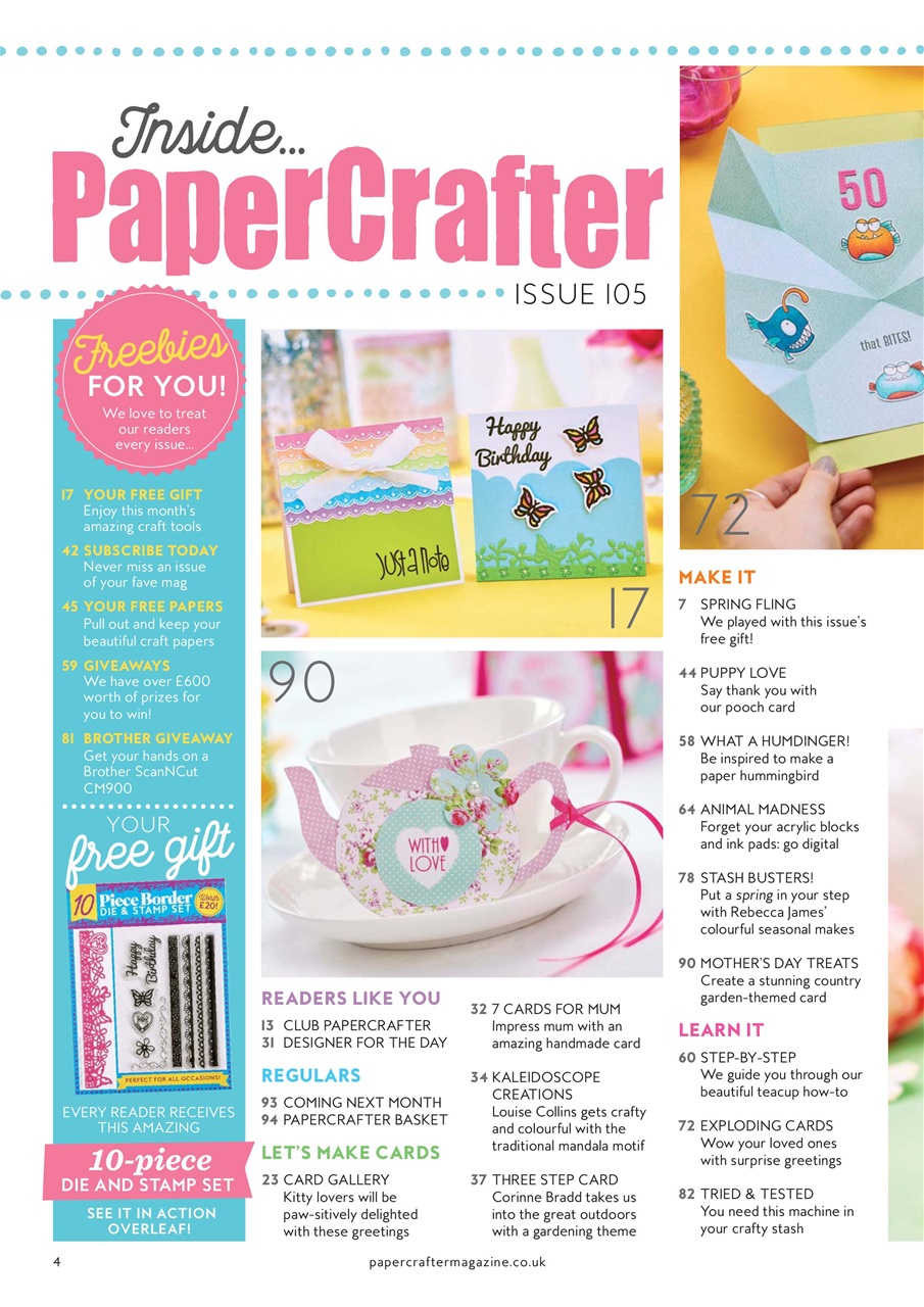 PaperCrafter Preview Pages