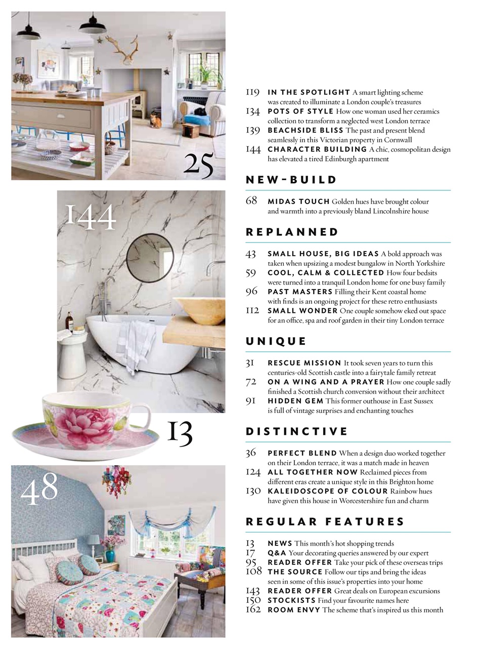25 Beautiful Homes Preview Pages