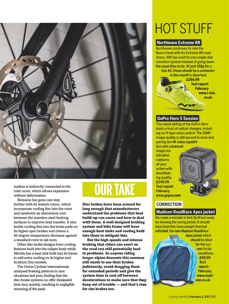 Cycling Weekly Preview Pages