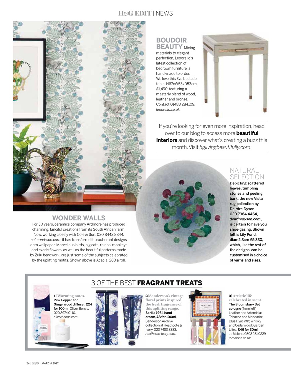 Homes & Gardens Preview Pages
