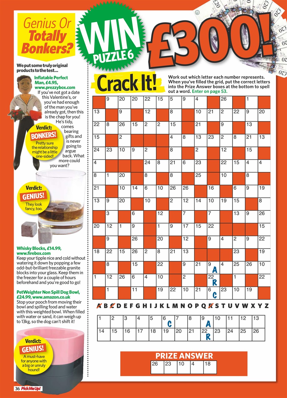 Pick Me Up Preview Pages