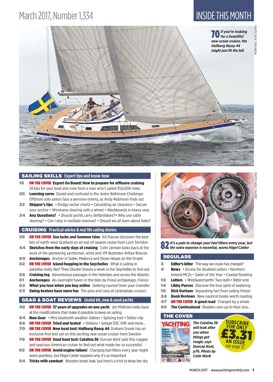 Yachting Monthly Preview Pages