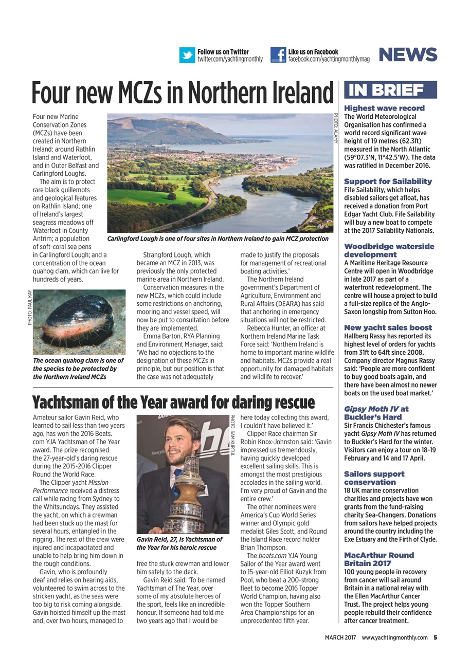 Yachting Monthly Preview Pages