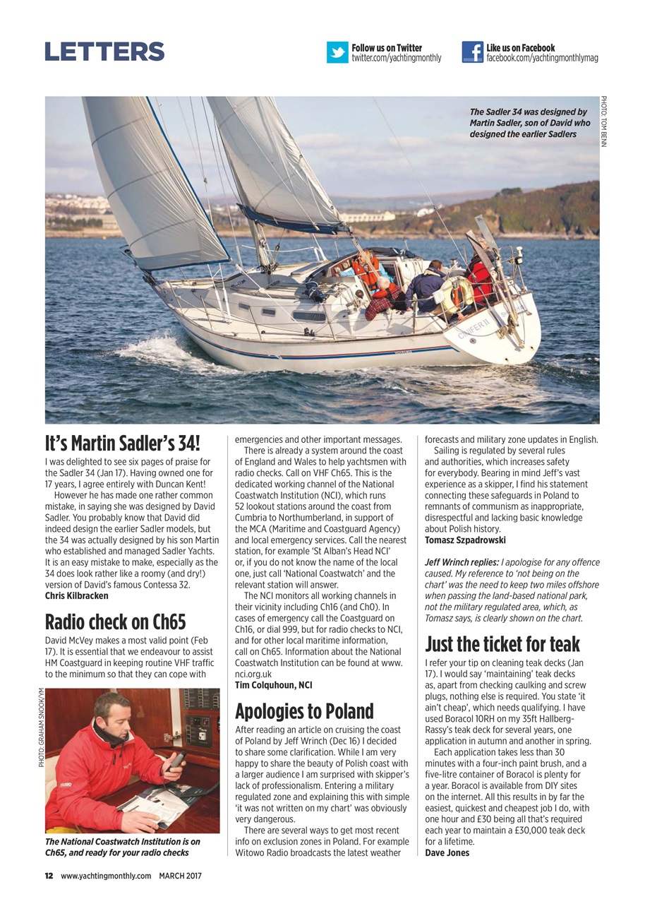 Yachting Monthly Preview Pages