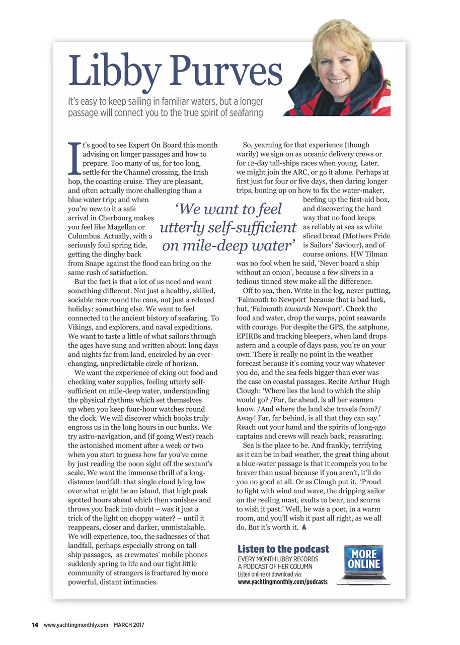 Yachting Monthly Preview Pages