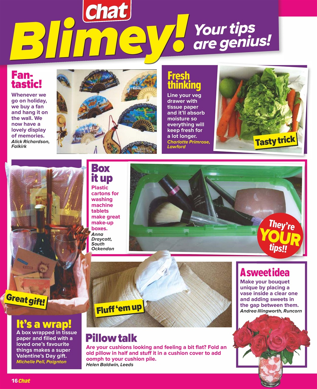 Chat Specials Preview Pages