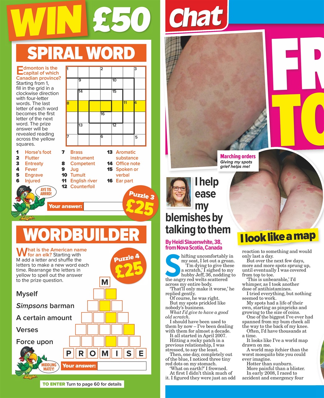 Chat Specials Preview Pages