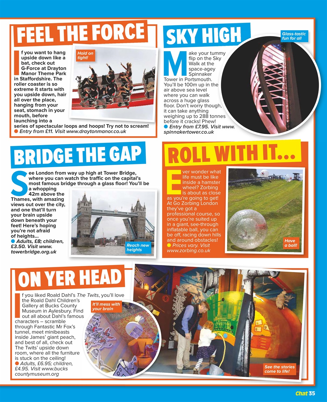 Chat Specials Preview Pages