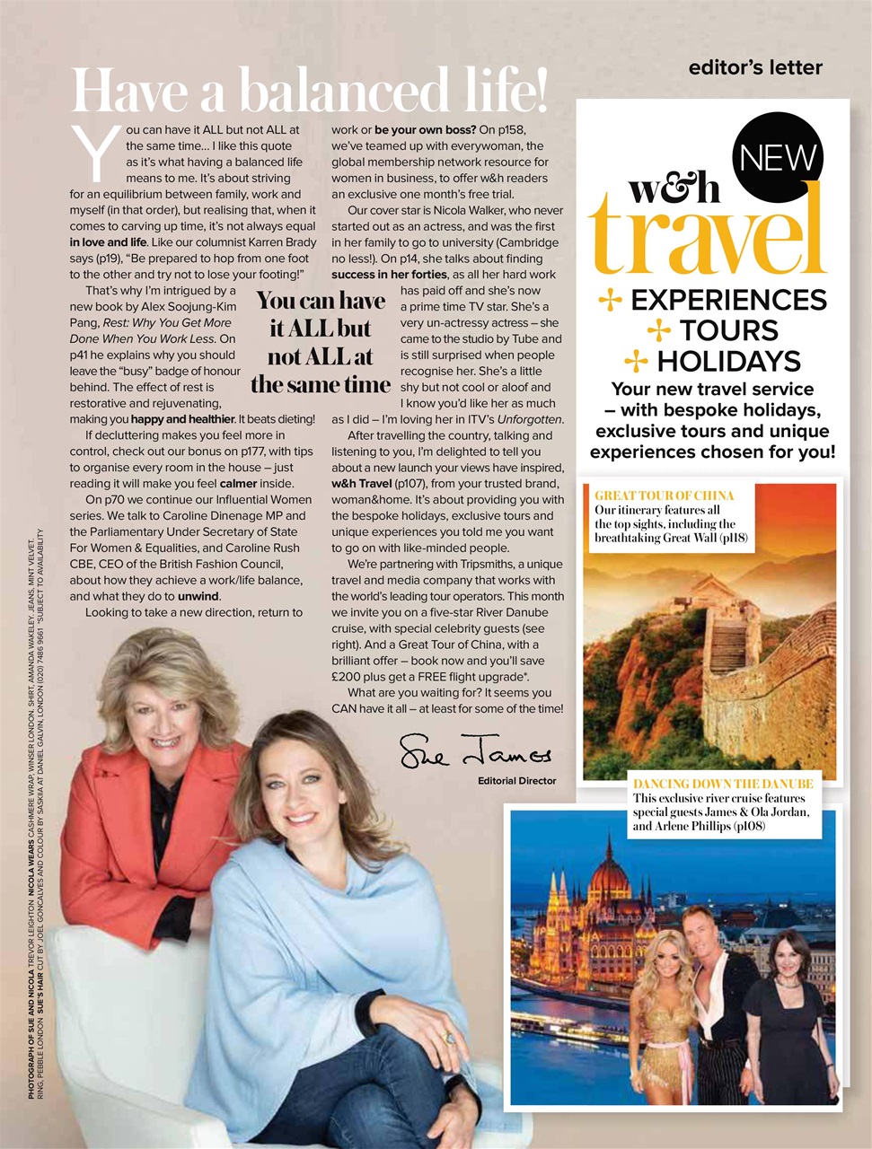 Woman & Home Preview Pages