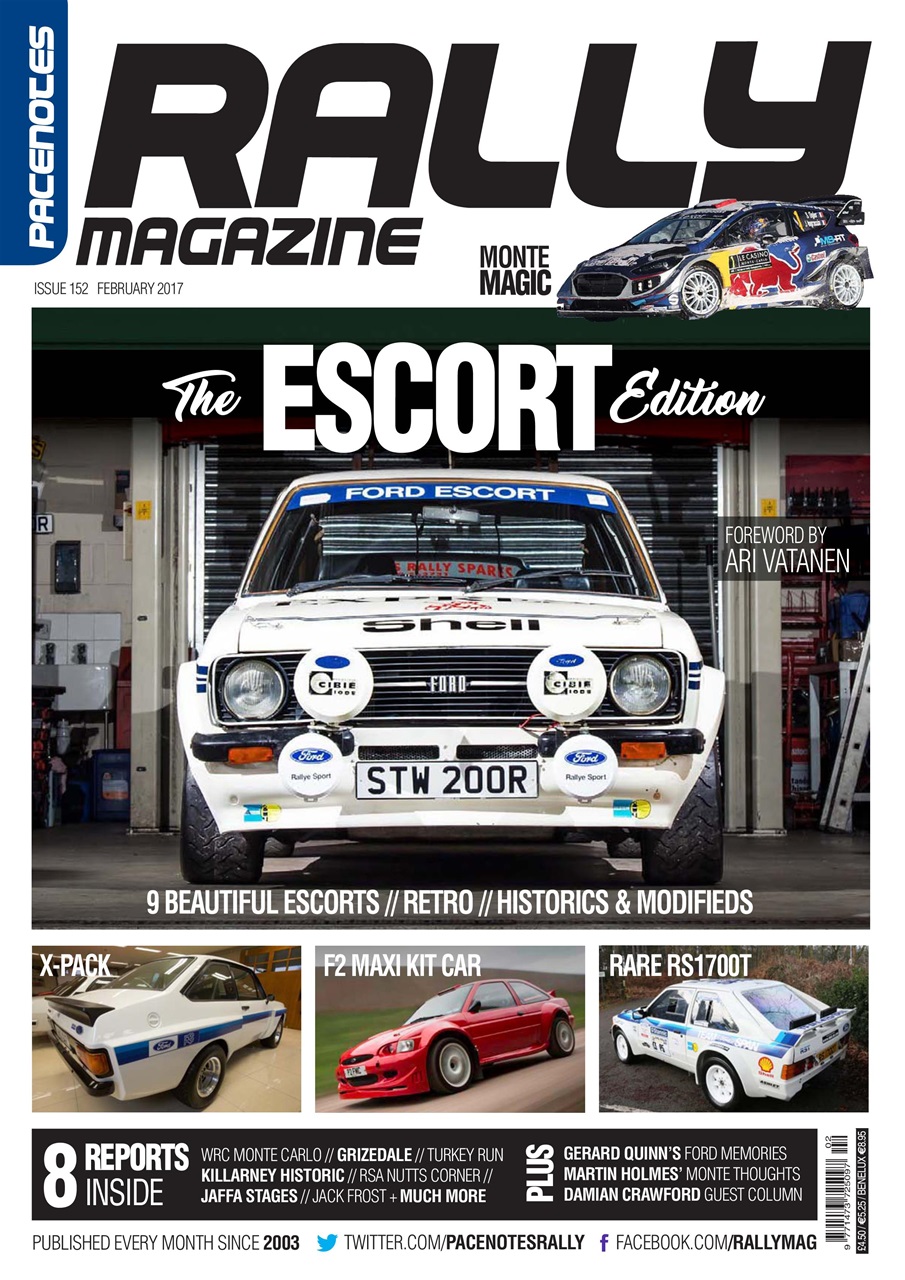 Pacenotes Rally magazine Preview Pages