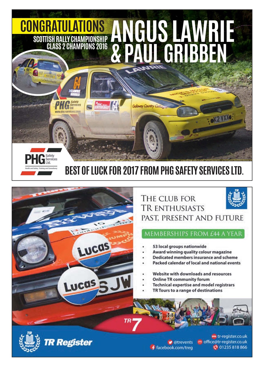 Pacenotes Rally magazine Preview Pages