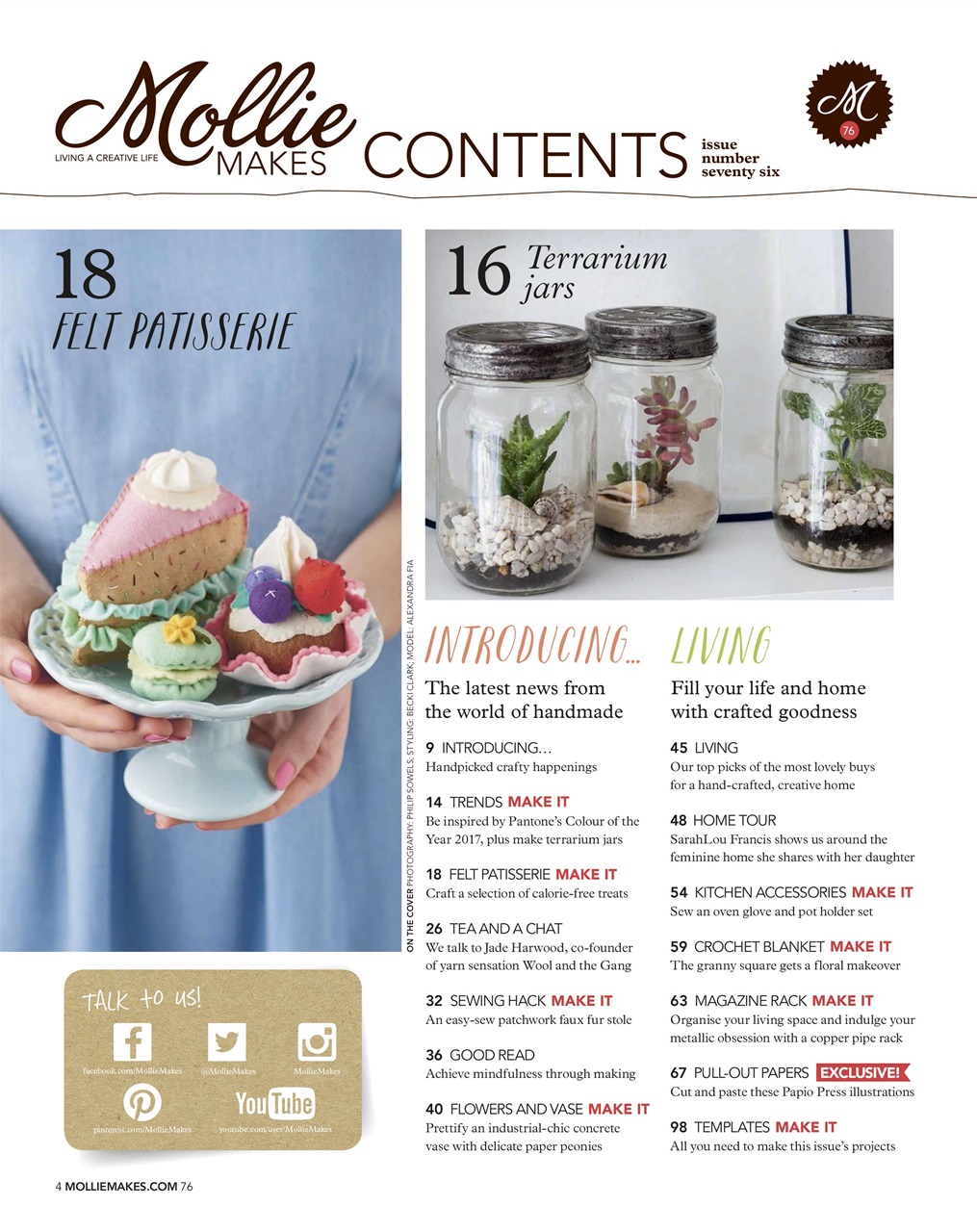 Mollie magazine Preview Pages