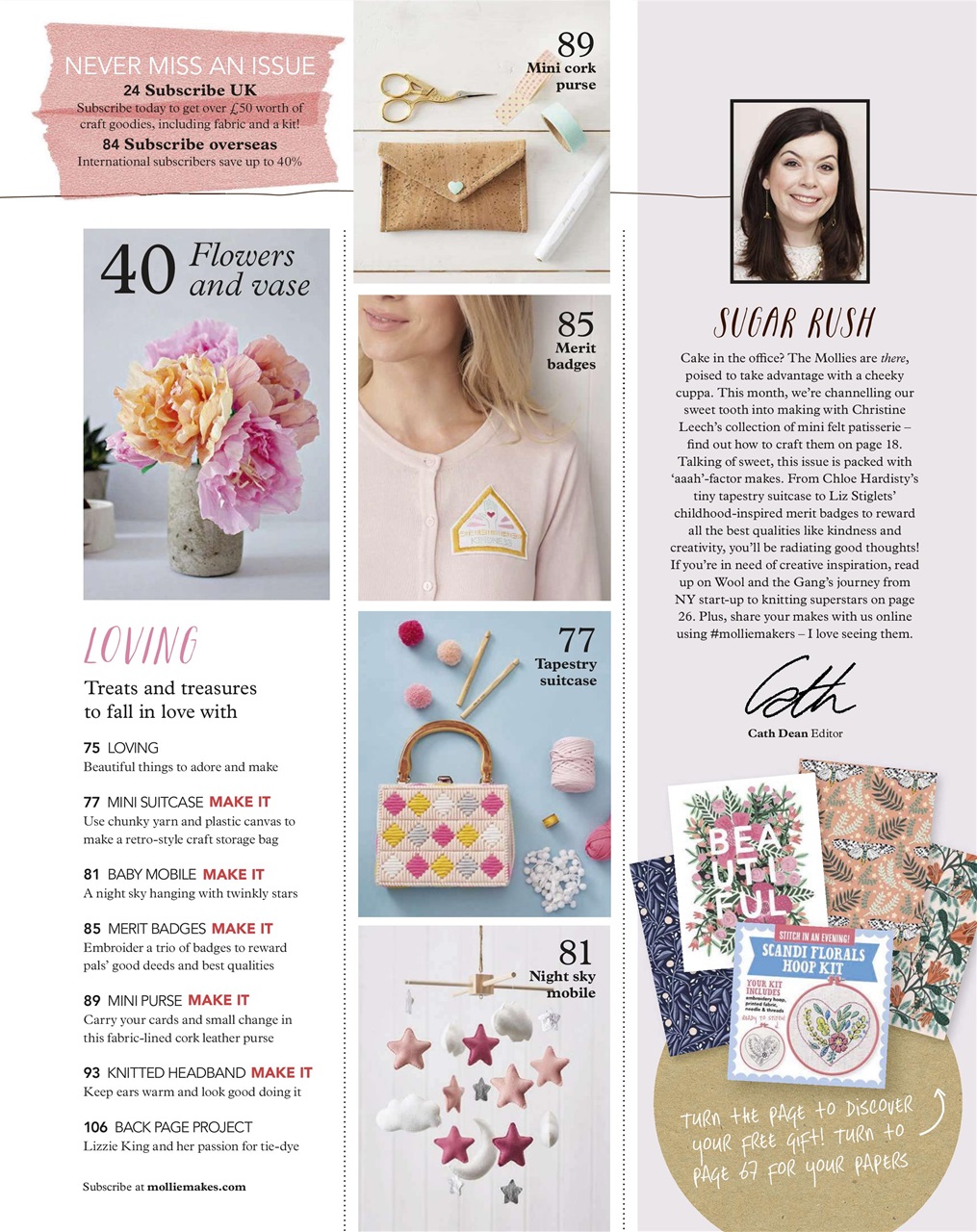 Mollie magazine Preview Pages