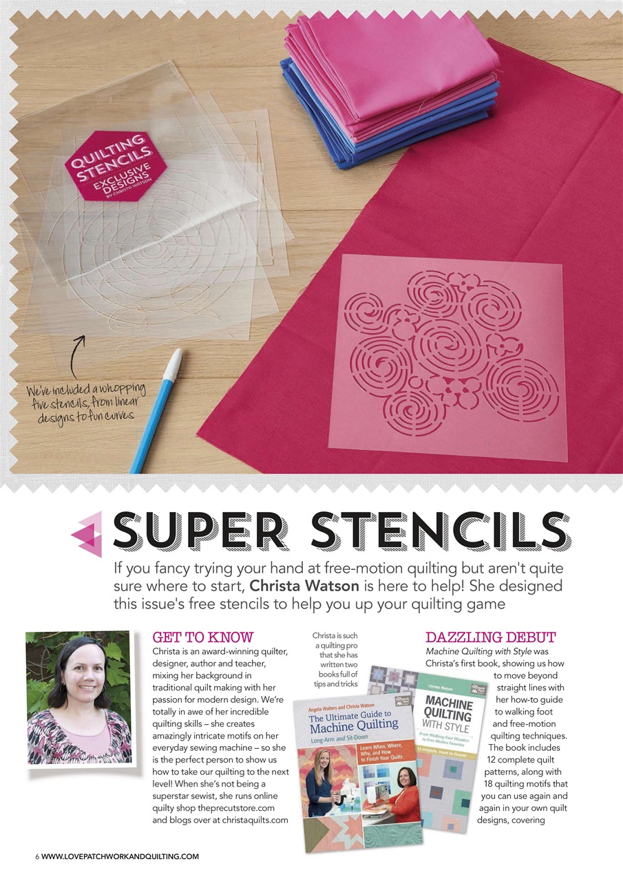 Love Patchwork & Quilting Preview Pages