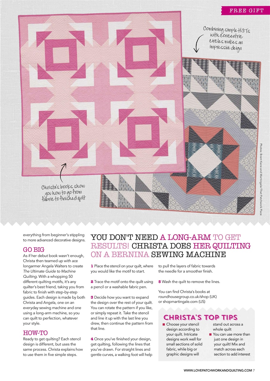Love Patchwork & Quilting Preview Pages