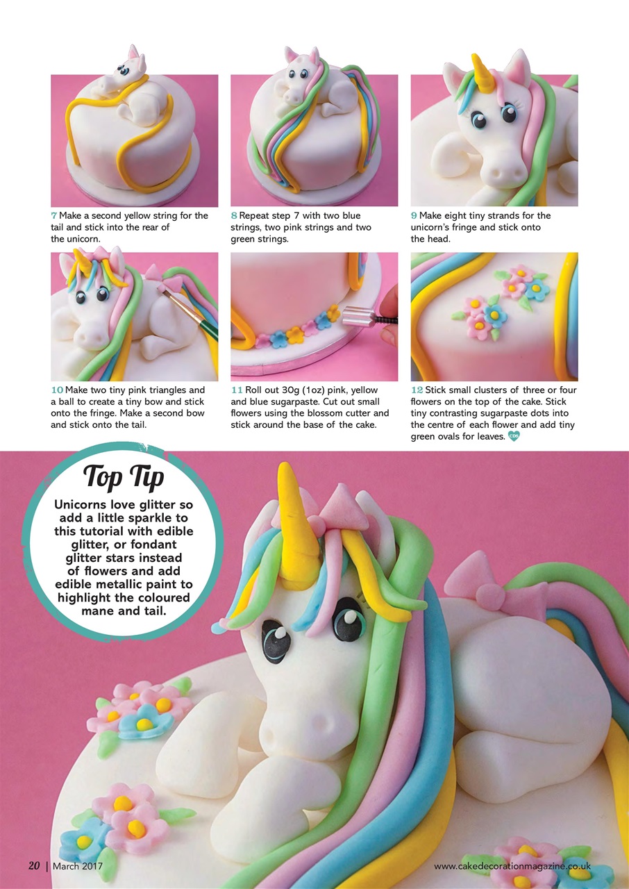 Cake Decoration & Sugarcraft Magazine Preview Pages