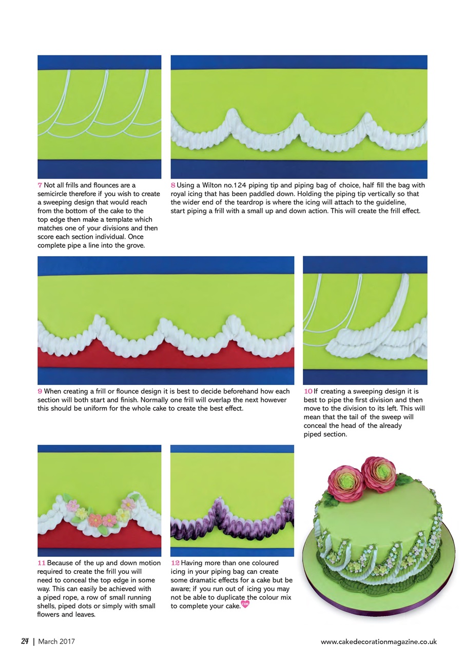 Cake Decoration & Sugarcraft Magazine Preview Pages