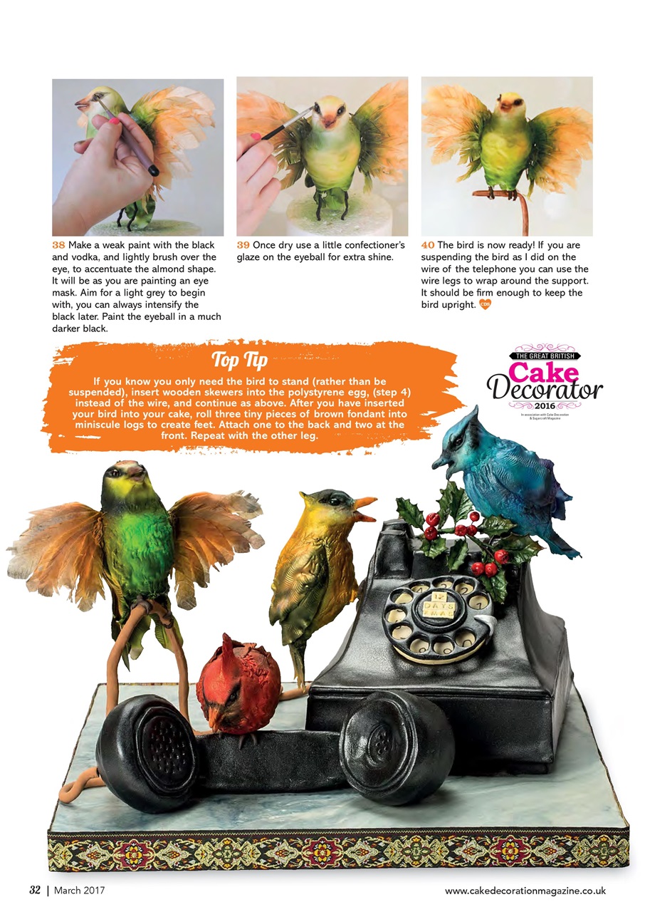 Cake Decoration & Sugarcraft Magazine Preview Pages