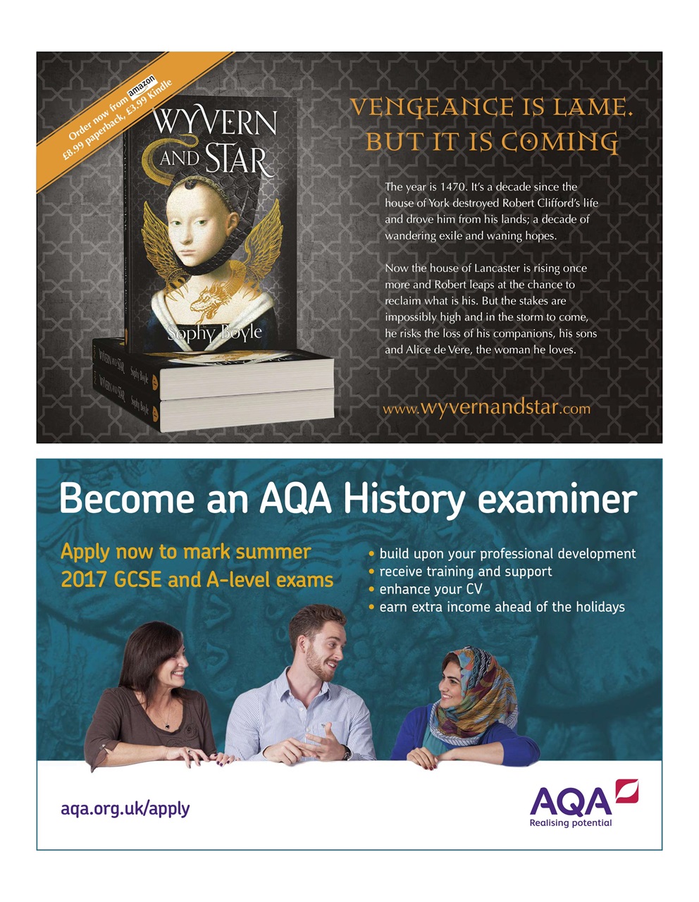 BBC History Revealed Magazine Preview Pages