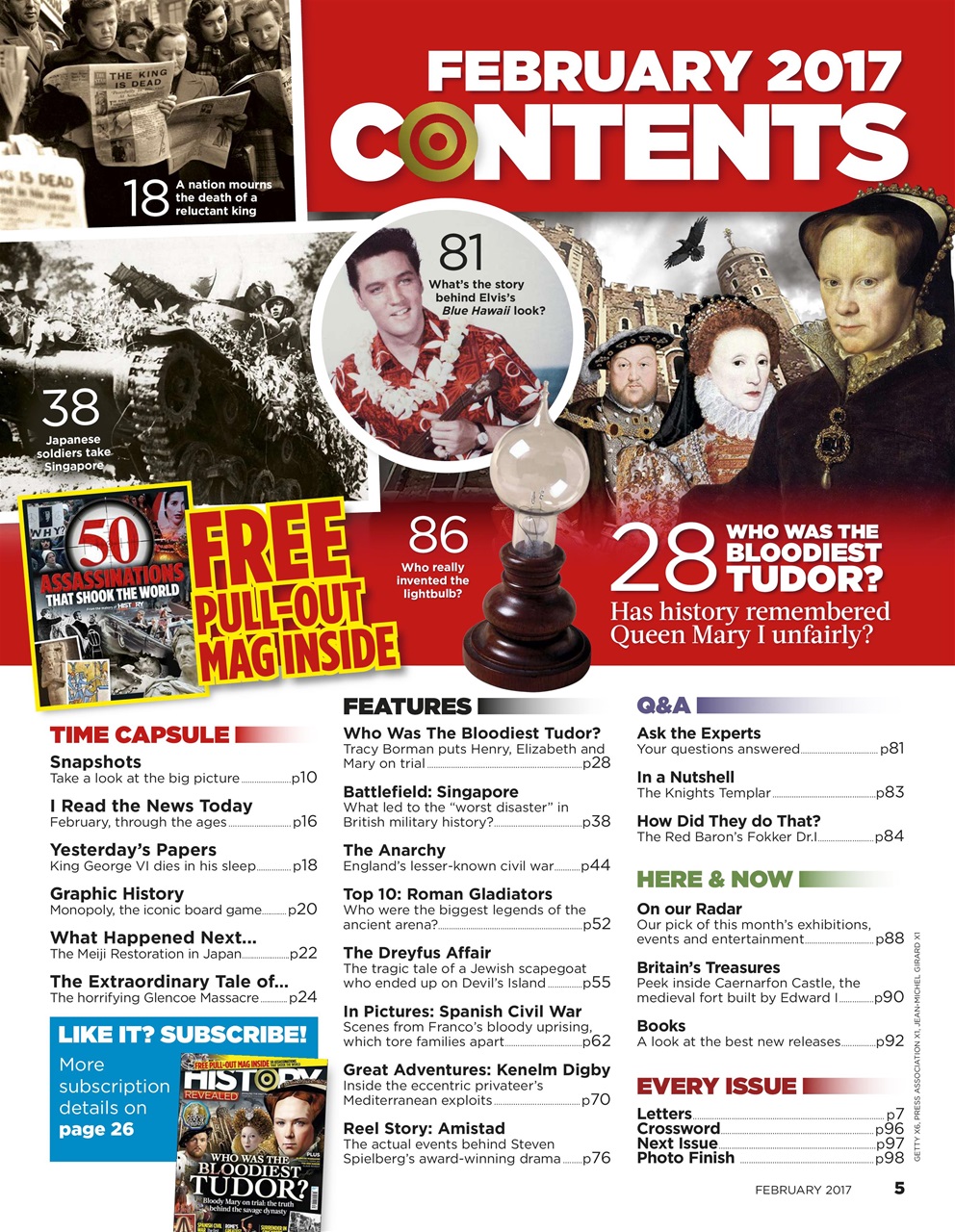 BBC History Revealed Magazine Preview Pages