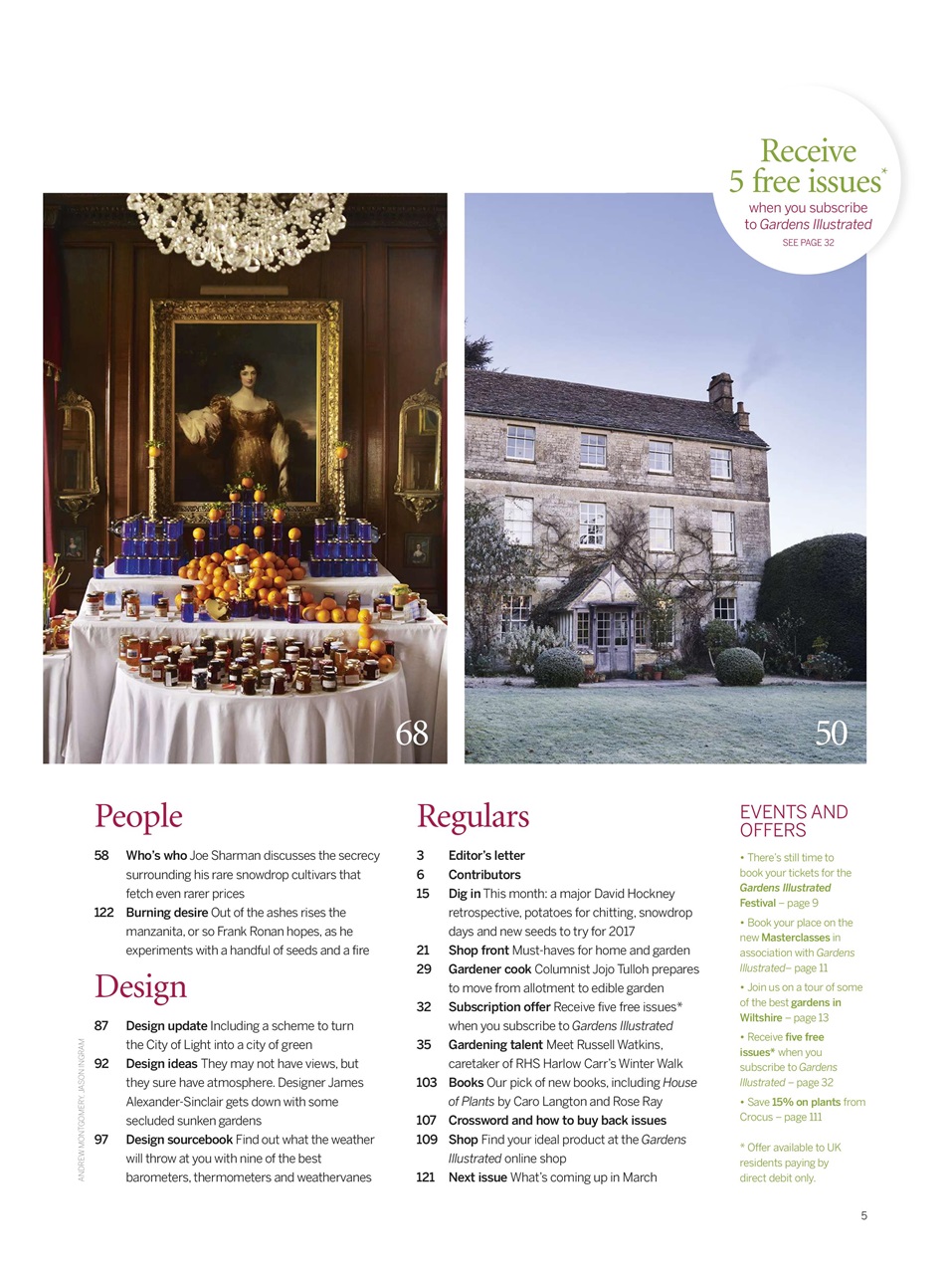 Gardens Illustrated Preview Pages