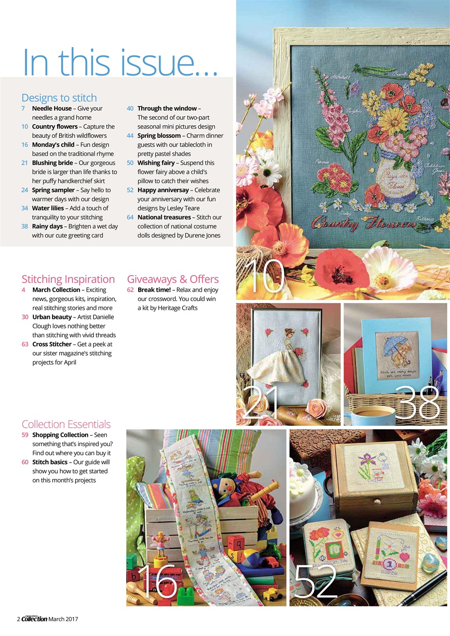 Cross Stitch Collection Preview Pages