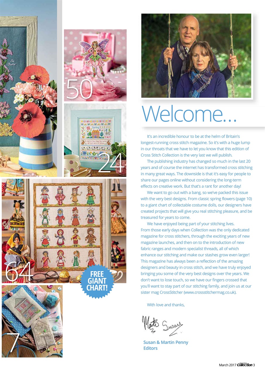 Cross Stitch Collection Preview Pages