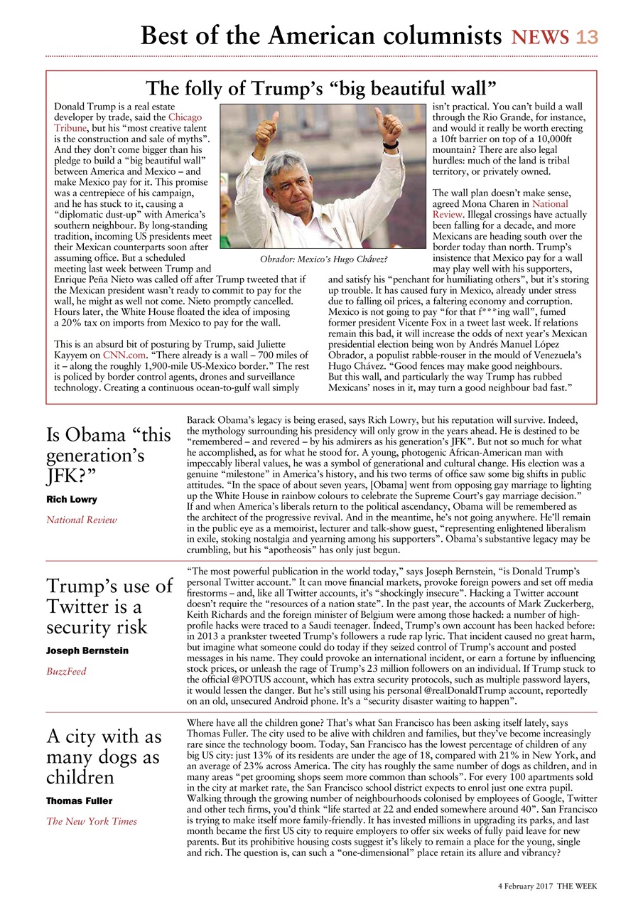 The Week Preview Pages