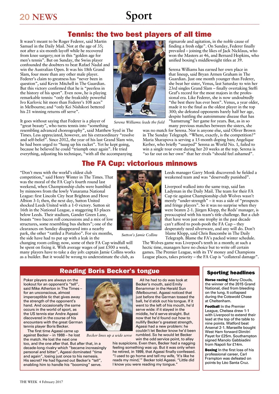 The Week Preview Pages