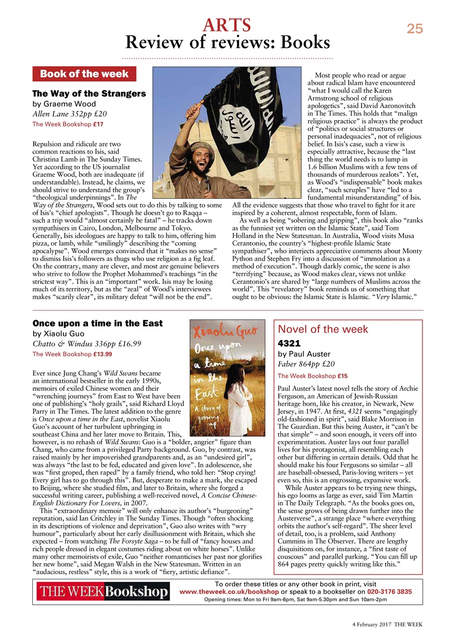 The Week Preview Pages