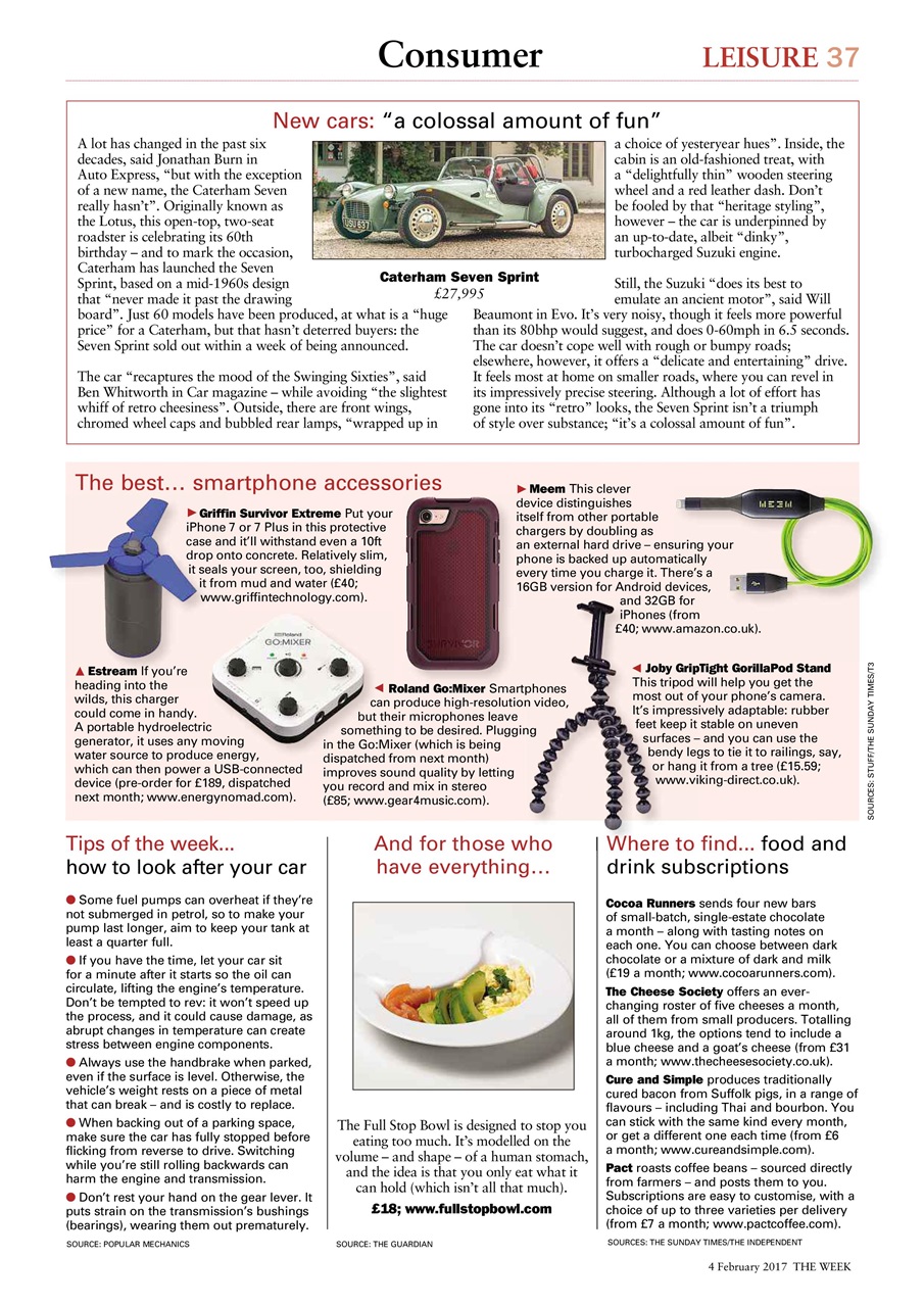 The Week Preview Pages